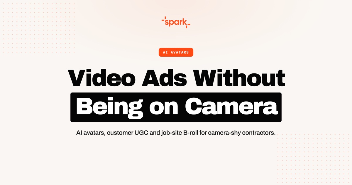 Running Video Ads Without Being On Camera: A Playbook for Camera-Shy Contractors