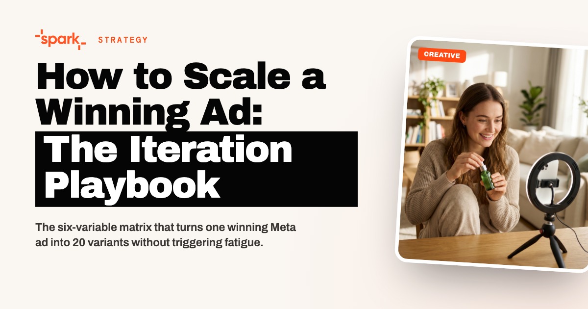 How to Scale a Winning Meta Ad: The Creative Iteration Playbook