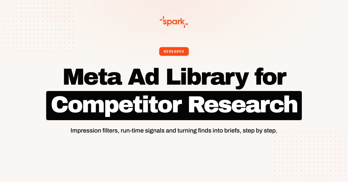 How to Use the Meta Ad Library for Competitor Research