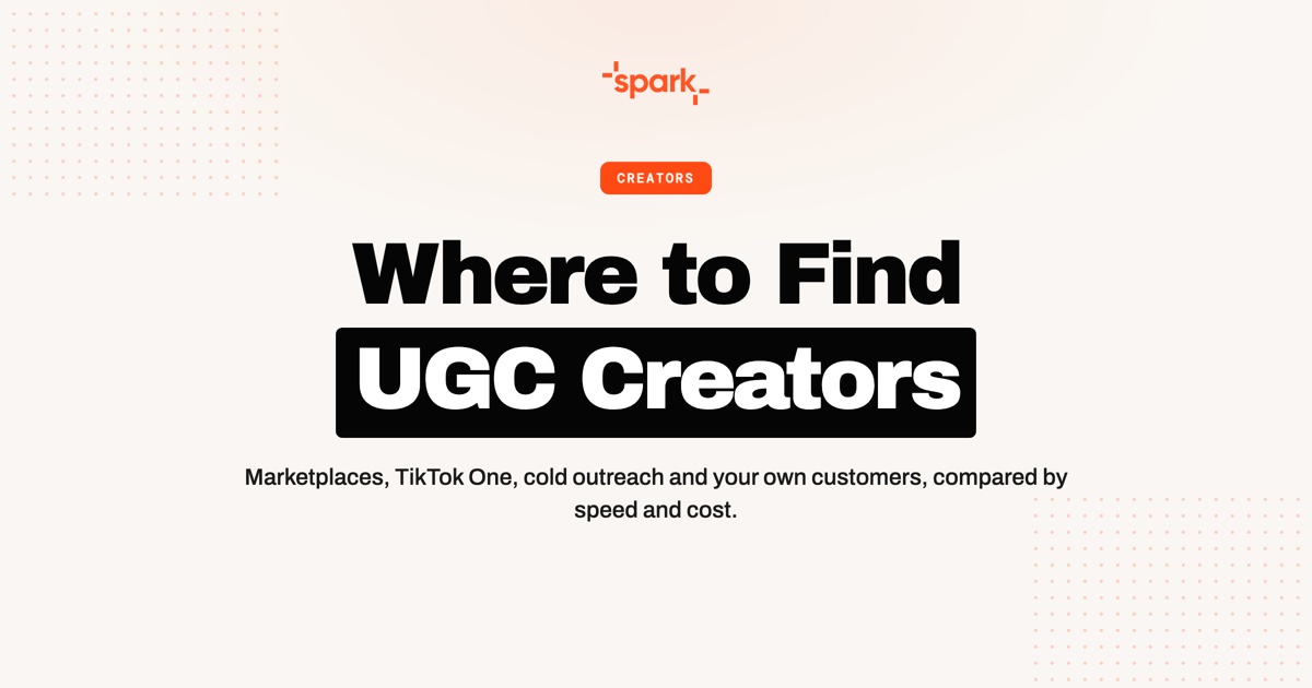 Where to Find UGC Creators in 2026: Every Channel Compared